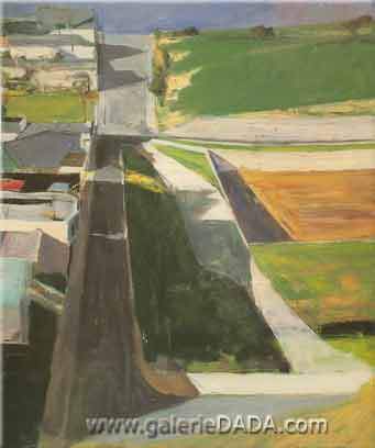 Richard Diebenkorn Paisaje urbano I reproduccione de cuadro