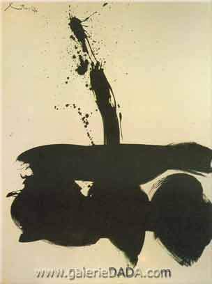 Robert Motherwell Samourai No. 1 reproduccione de cuadro