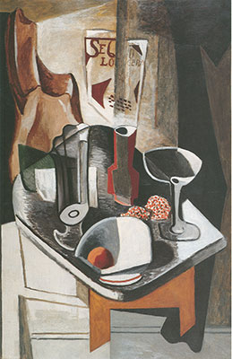 Stuart Davis Still Life (Rojo) reproduccione de cuadro