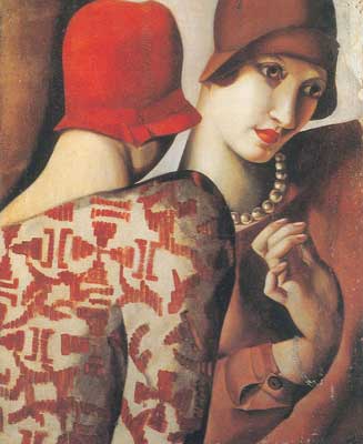 Tamara de Lempicka Compartir secretos reproduccione de cuadro