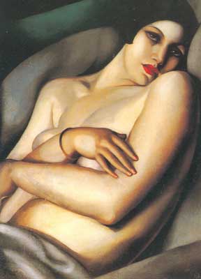 Tamara de Lempicka El sueño reproduccione de cuadro