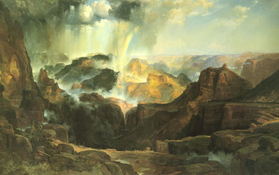 Thomas Moran El abismo del Colorado reproduccione de cuadro