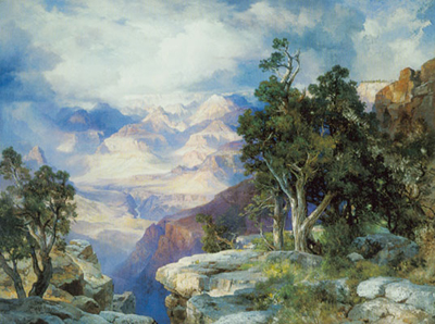 Thomas Moran Gran Cañón reproduccione de cuadro