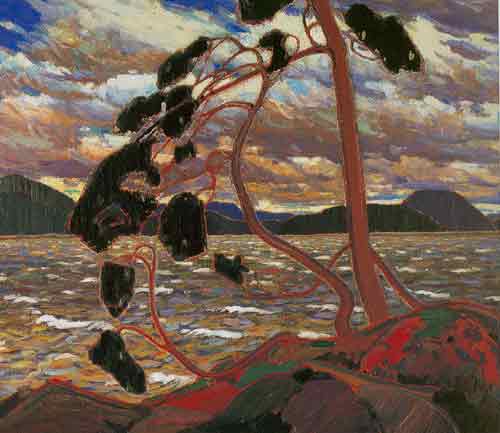 Tom Thomson El Ciego Oeste reproduccione de cuadro