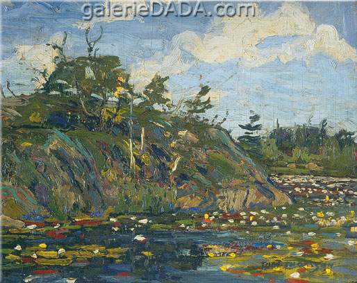 Tom Thomson El estanque de Lily reproduccione de cuadro