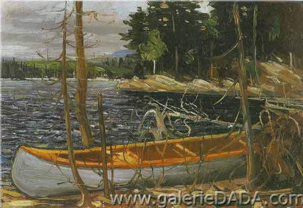 Tom Thomson La Canoa reproduccione de cuadro