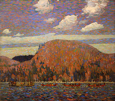 Tom Thomson Los punteros reproduccione de cuadro