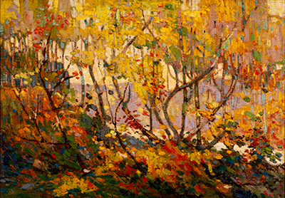 Tom Thomson Opulento Octubre reproduccione de cuadro