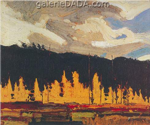 Tom Thomson TamarackCity in California USA reproduccione de cuadro