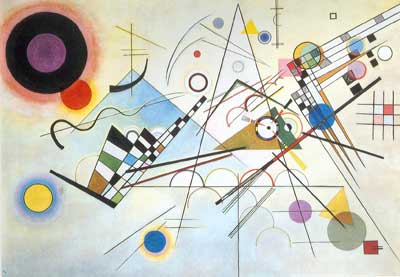 Vasilii Kandinsky Composición VIII reproduccione de cuadro