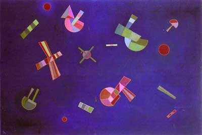 Vasilii Kandinsky Luz fija reproduccione de cuadro