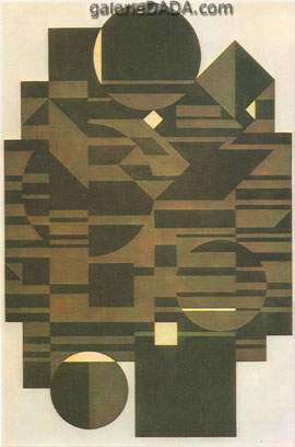 Victor Vasarely Elbrouz - II reproduccione de cuadro