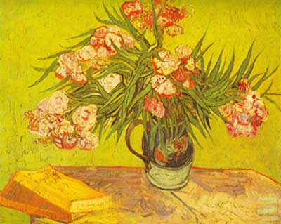 Vincent Van Gogh Oleanders reproduccione de cuadro