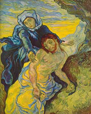 Vincent Van Gogh Pieta. reproduccione de cuadro