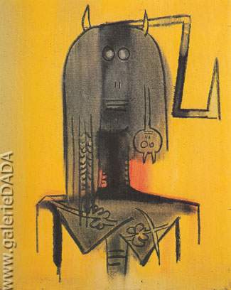 Wifredo Lam Patrón (2) reproduccione de cuadro