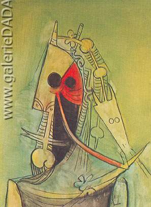 Wifredo Lam Patrón reproduccione de cuadro