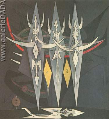 Wifredo Lam Umbral reproduccione de cuadro