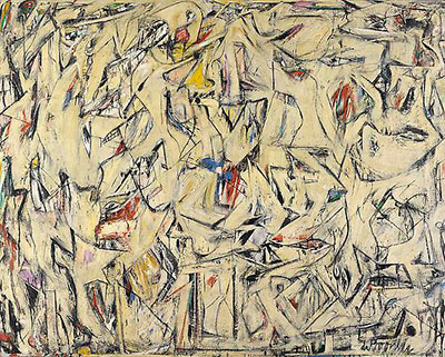 Willem De Kooning Excavación reproduccione de cuadro