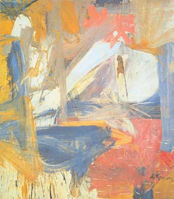 Willem De Kooning Febrero reproduccione de cuadro