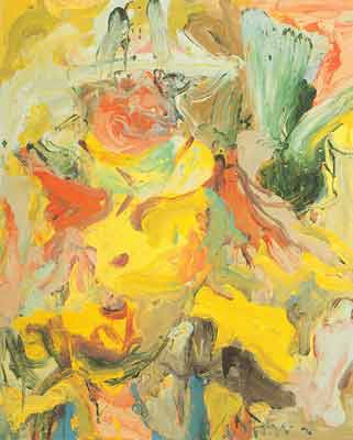 Willem De Kooning La Guardia en papel reproduccione de cuadro