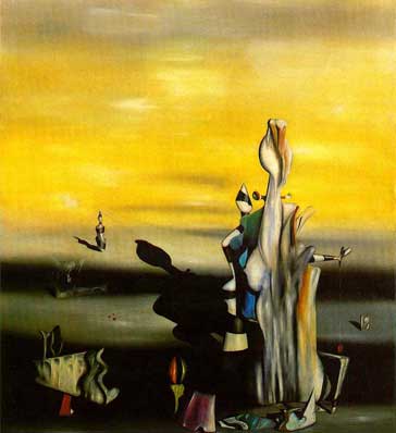 Yves Tanguy La Señora Ausente reproduccione de cuadro