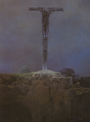 Zdzislaw Beksinski Cros reproduccione de cuadro