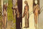 Henri Matisse Bañistas a orillas del río reproduccione de cuadro