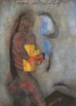 Rufino Tamayo Serenata la Luna reproduccione de cuadro