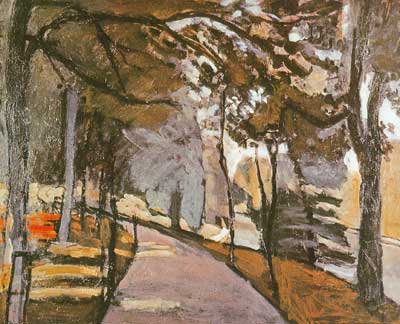 Henri Matisse Chemin dans le bois de Boulogne reproduction-de-tableau