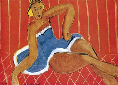 Henri Matisse Danseur assis sur une table reproduction-de-tableau