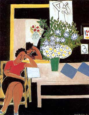 Henri Matisse La table rouge reproduction-de-tableau