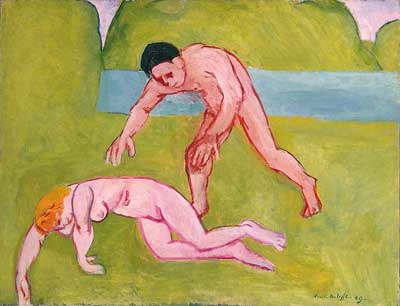 Henri Matisse Nymphe et satyre reproduction-de-tableau