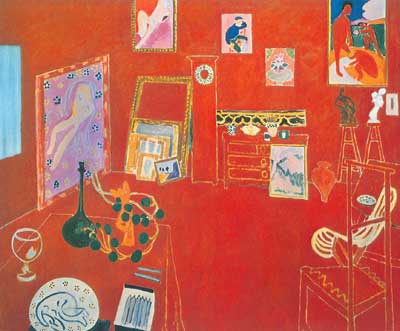 Henri Matisse Studio rouge reproduction-de-tableau