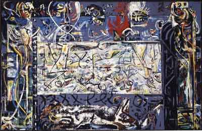 Jackson Pollock Gardiens du secret reproduction-de-tableau