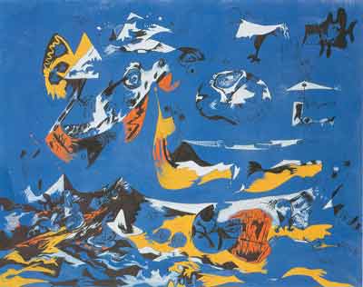 Jackson Pollock Moby Dick reproduction-de-tableau