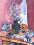 Henri Matisse Nature morte avec des fleurs reproduction de tableau