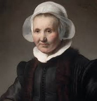 Rembrandt oil portrait