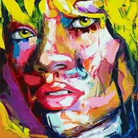 Francoise Nielly oil portrait