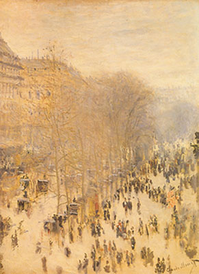 Claude Monet, Boulevard des Capucines Fine Art Reproduction Oil Painting