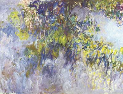 Claude Monet, Wisteria Fine Art Reproduction Oil Painting