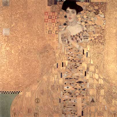 Gustave Klimt, Portrait of Adele Bloch-Bauer Fine Art Reproduction Oil Painting