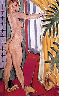 A Nude Standing Before an Open Door