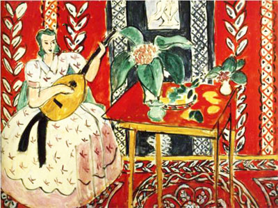 Henri Matisse, The Lute Fine Art Reproduction Oil Painting