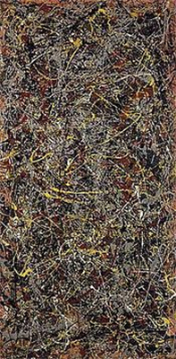 Jackson Pollock, Number 5 Fine Art Reproduction Oil Painting