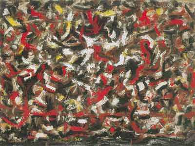 Jackson Pollock, Overall Compostion Fine Art Reproduction Oil Painting