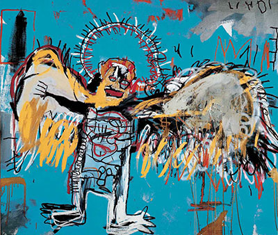 Jean-Michel Basquiat, Untitled (Fallen Angel) Fine Art Reproduction Oil Painting