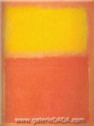 Mark Rothko, Orange and Yellow Fine Art Reproduction Oil Painting