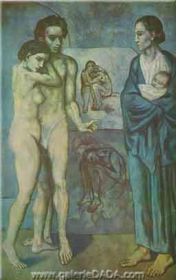 Pablo Picasso, The Couple Fine Art Reproduction Oil Painting