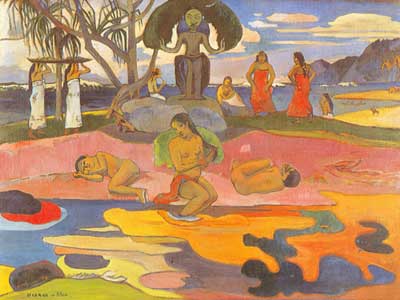 Paul Gauguin, Day of the God Fine Art Reproduction Oil Painting