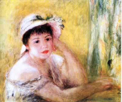 Woman with a Straw Hat